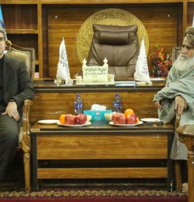 دیدار سرکنسول جمهوری اسلامی ایران در جلال آباد با استاندار ننگرهار