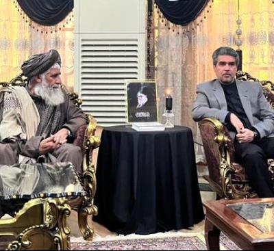 د ننګرهار ولایت ښاغلی والی، د اسلامی امت د ستر رهبر د مظلومانه شهادت په مناسبت د تسلیت مراتب وړاندې  کړ